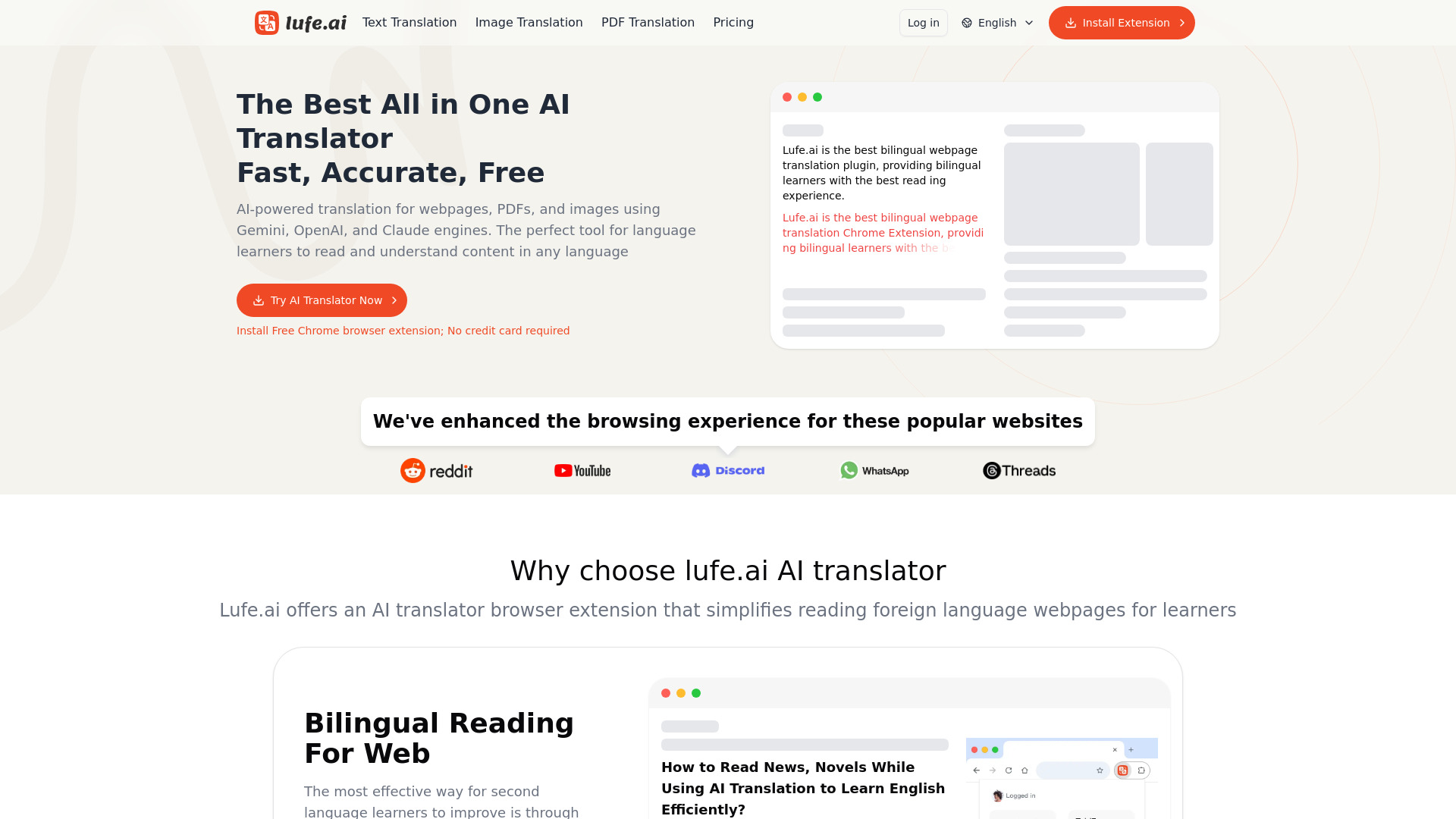 Lufe AI Translator logo