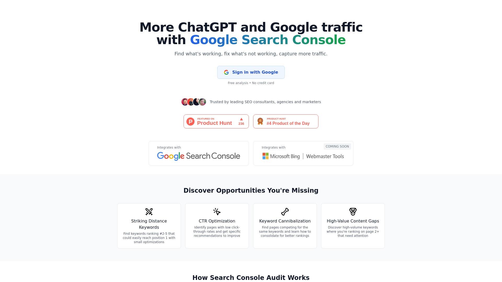 Search Console Audit logo