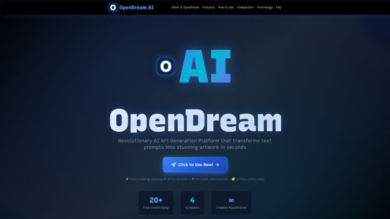 Top Opendream AI AI Tool Review