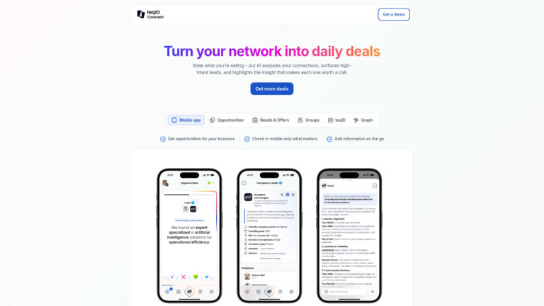 New Teqid – Connect AI Tool Review