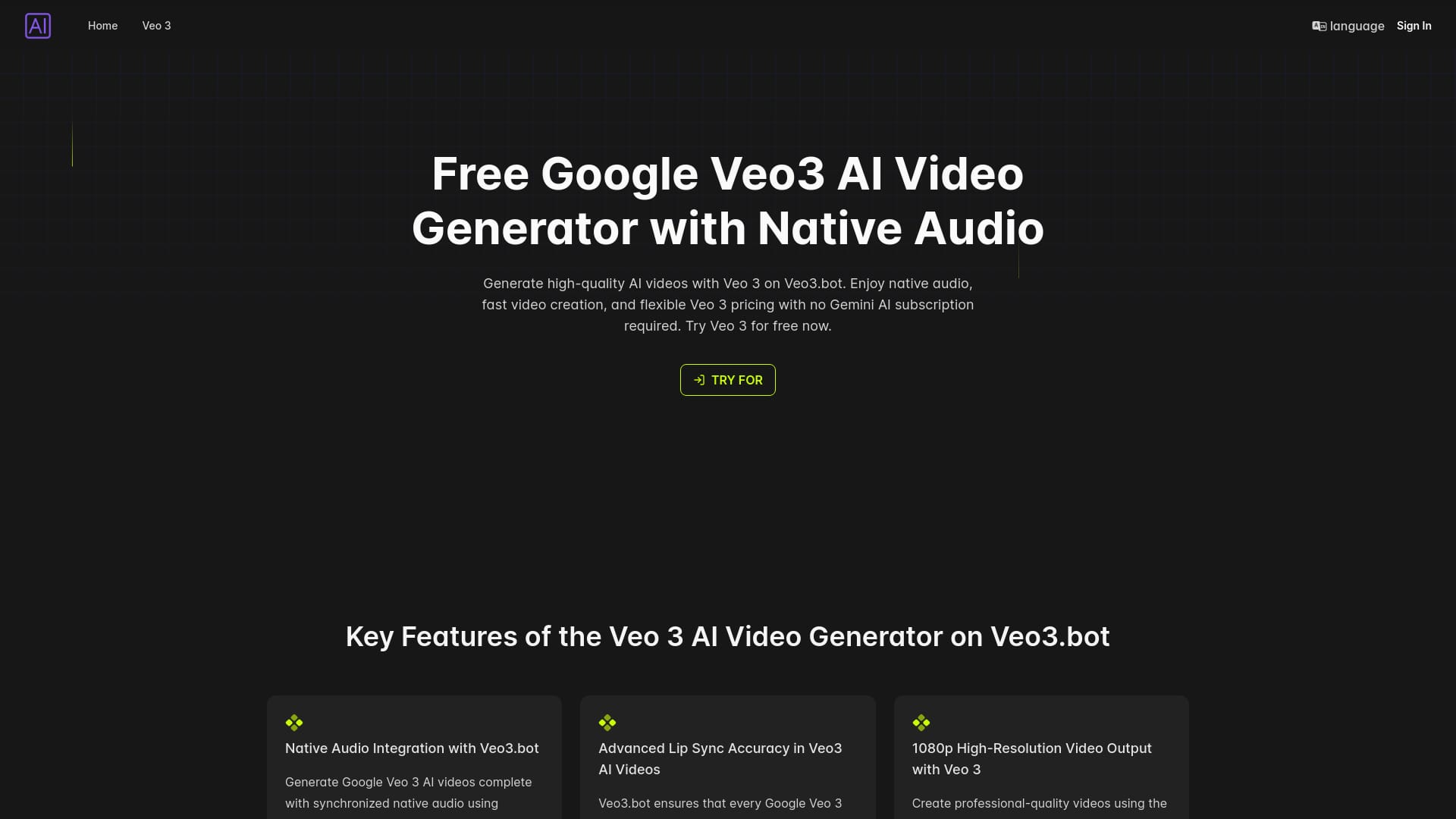 Veo3.bot logo