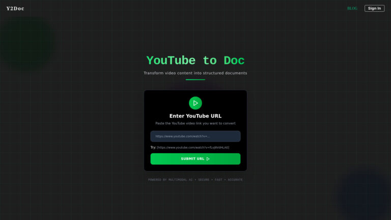 Trending Y2doc AI Tool Review