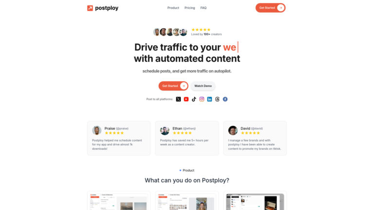 Advanced Postploy AI Tool Review