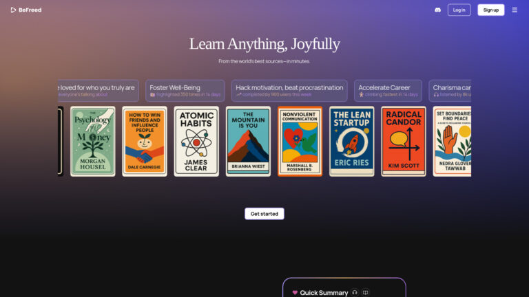 Free Befreed AI Tool Review