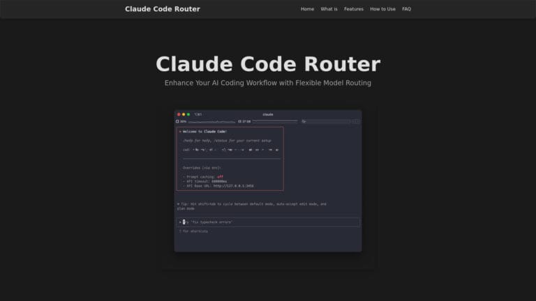 Best Claude Code Router AI Tool Review