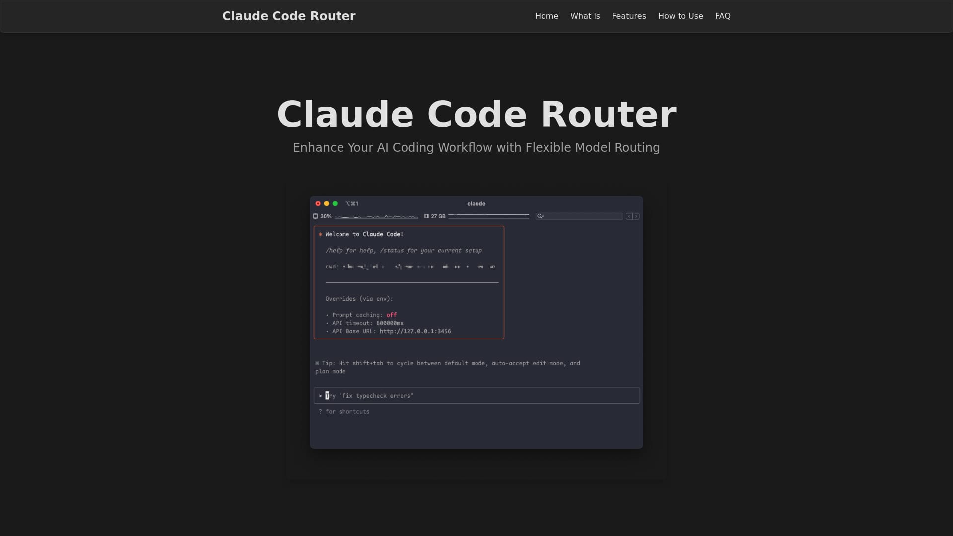 Claude Code Router logo