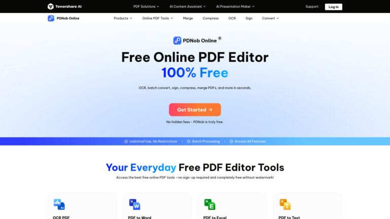 New Pdnob Online AI Tool Review
