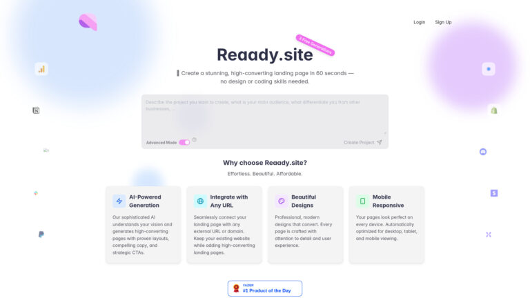 Top Reaady.site AI Tool Review