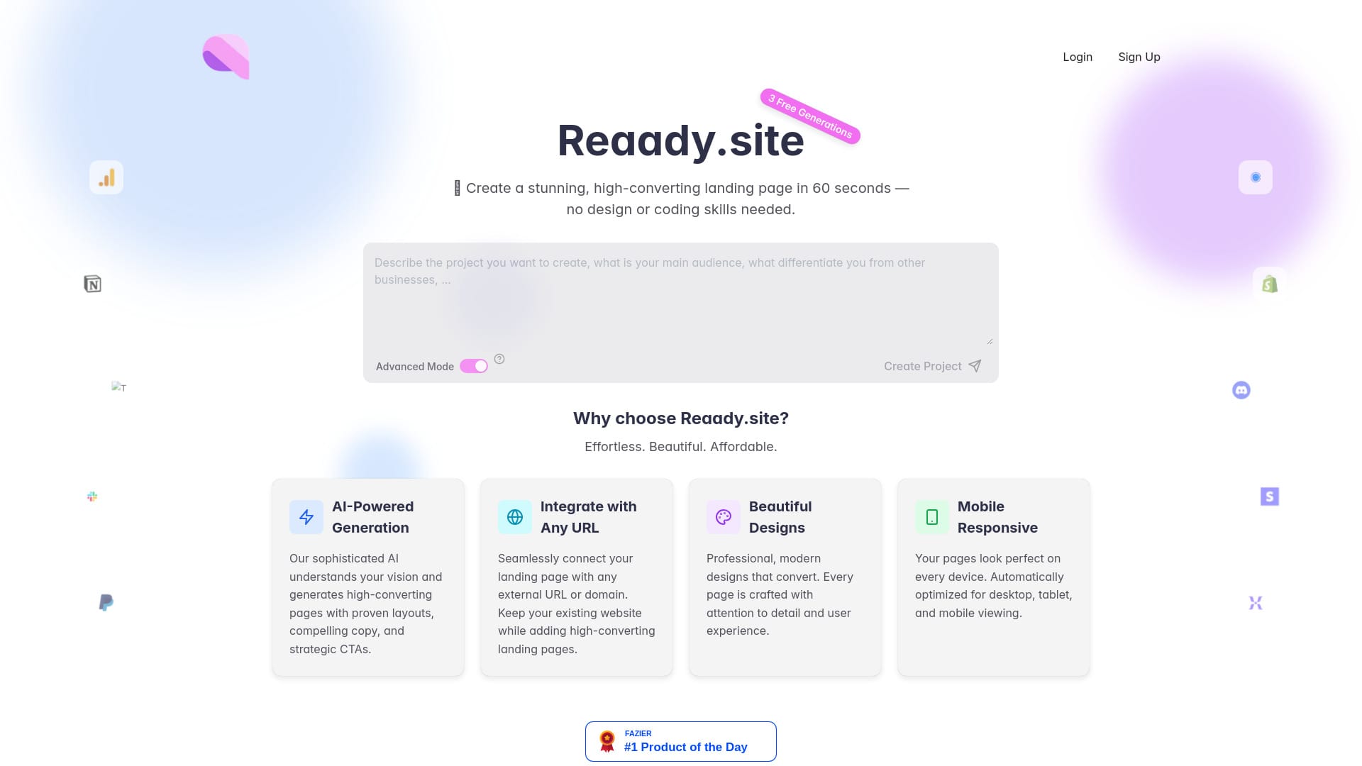 Reaady.site logo