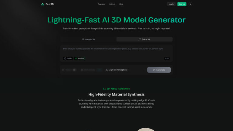 Innovative Fast3d AI Tool Review