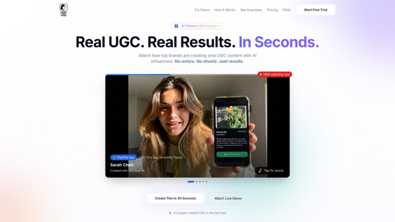 New Ugcreal AI Tool Review