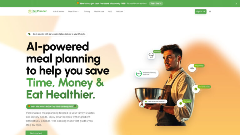 Advanced Eat Planner AI Tool Review