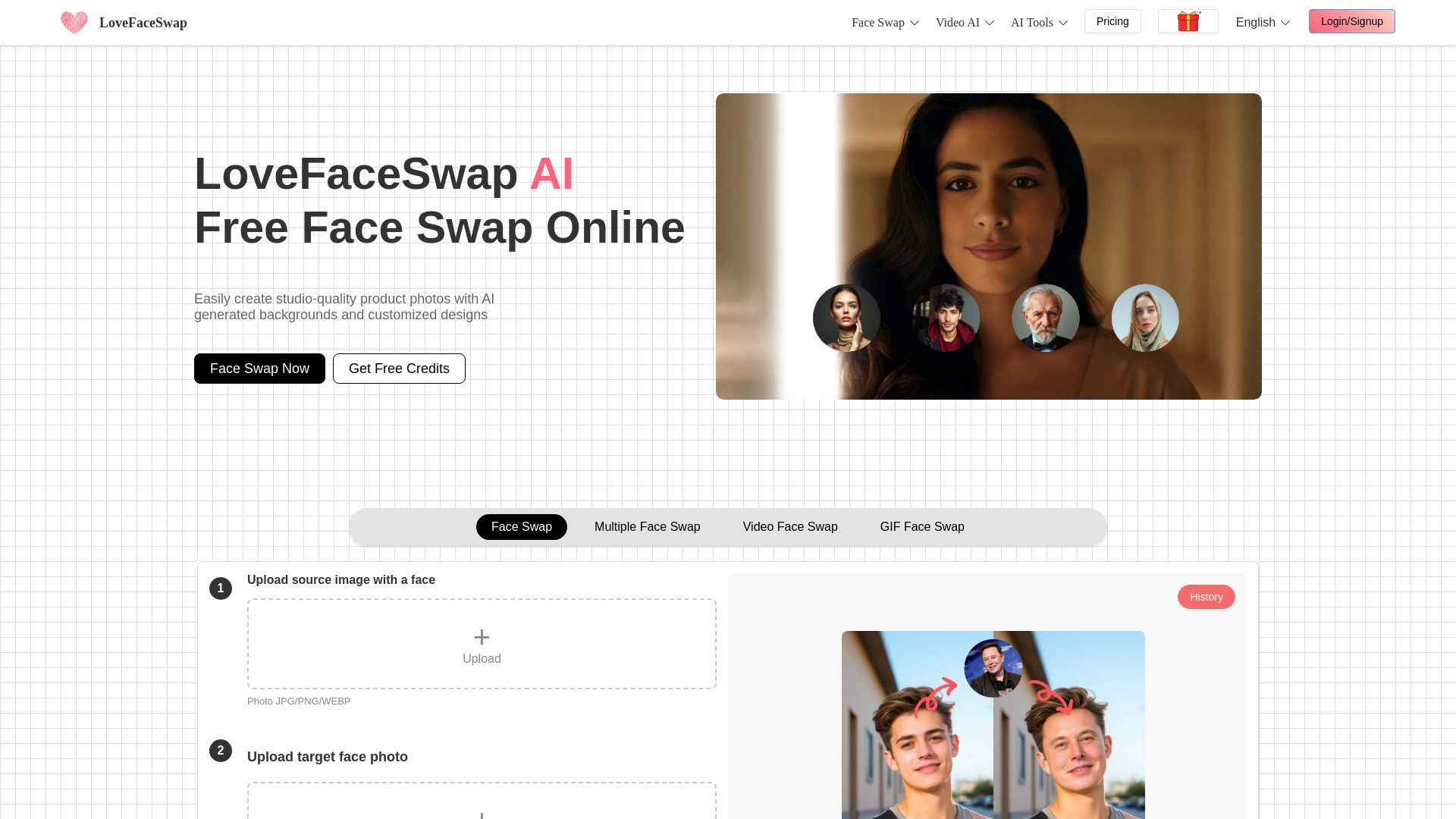 LoveFaceSwap logo