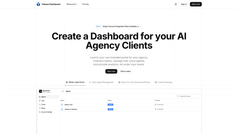 Innovative Telezen Dashboard AI Tool Review