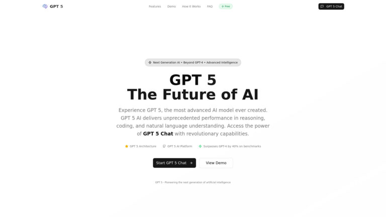 New Gpt 5 AI AI Tool Review