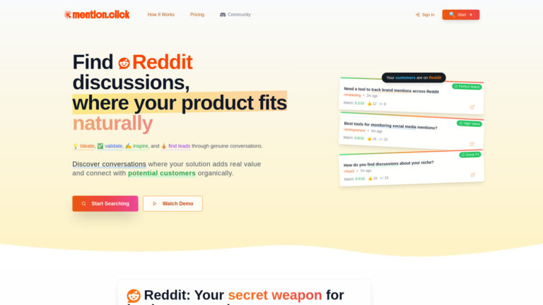 Free Mention.click AI Tool Review