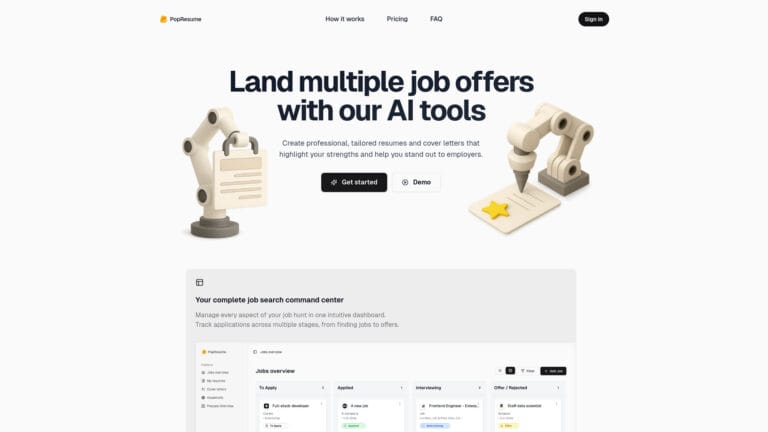 Innovative Popresume AI Tool Review