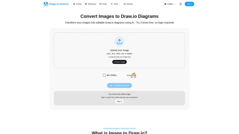 New Image To Drawio AI Tool Review