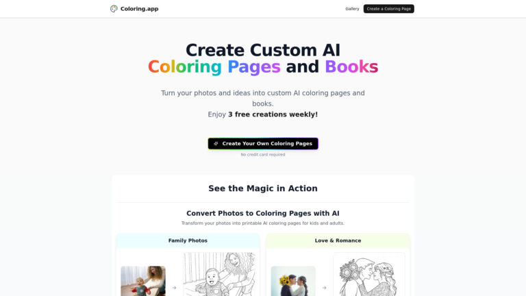 Top Coloring.app AI Tool Review