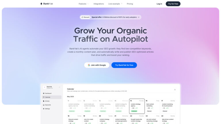Best Rankyak AI Tool Review