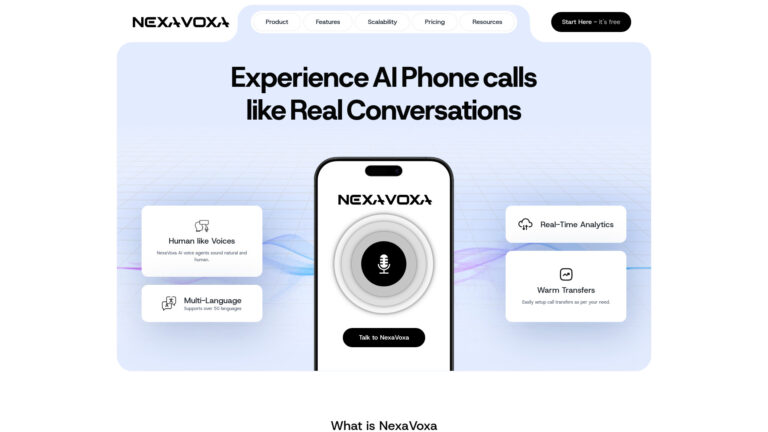 Advanced Nexavoxa AI Tool Review
