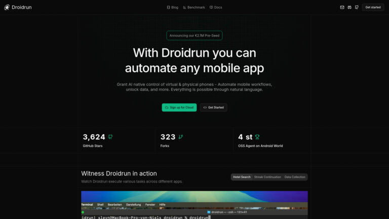 Popular Droidrun AI Tool Review