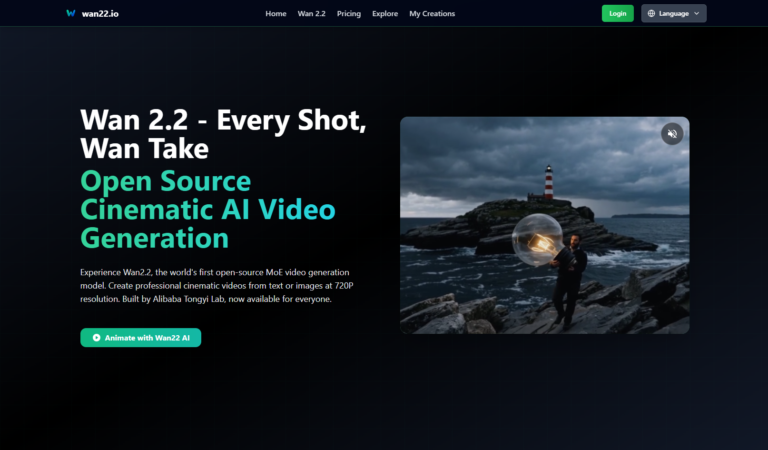 Powerful Wan 2.2 AI AI Tool Review