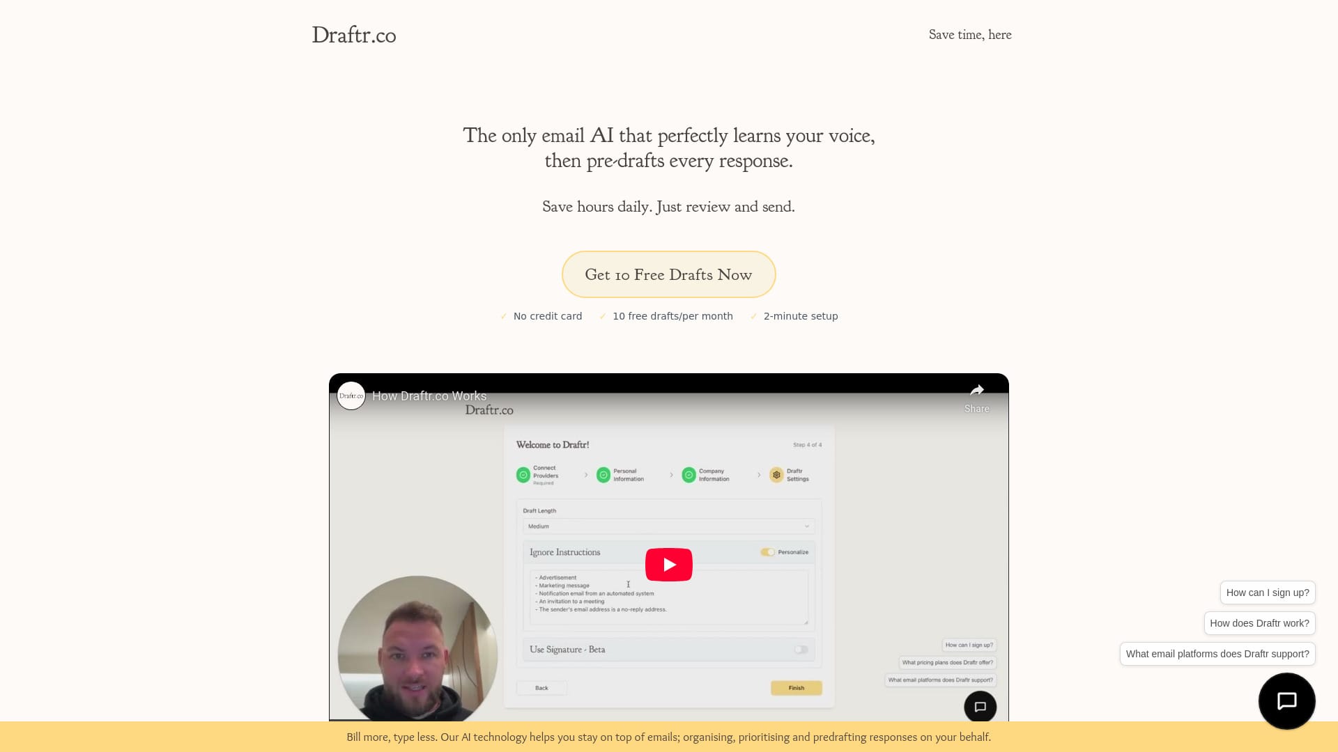 Draftr logo