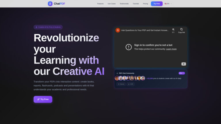 New Pdf Glamzn AI AI Tool Review