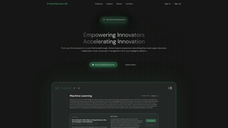 Top Horizonx AI Tool Review