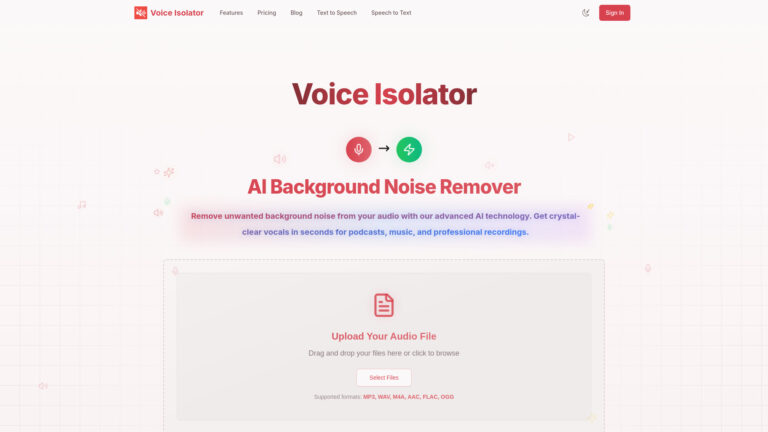 Trending Voice Isolator AI Tool Review