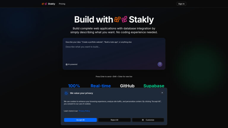 Innovative Stakly.dev AI Tool Review