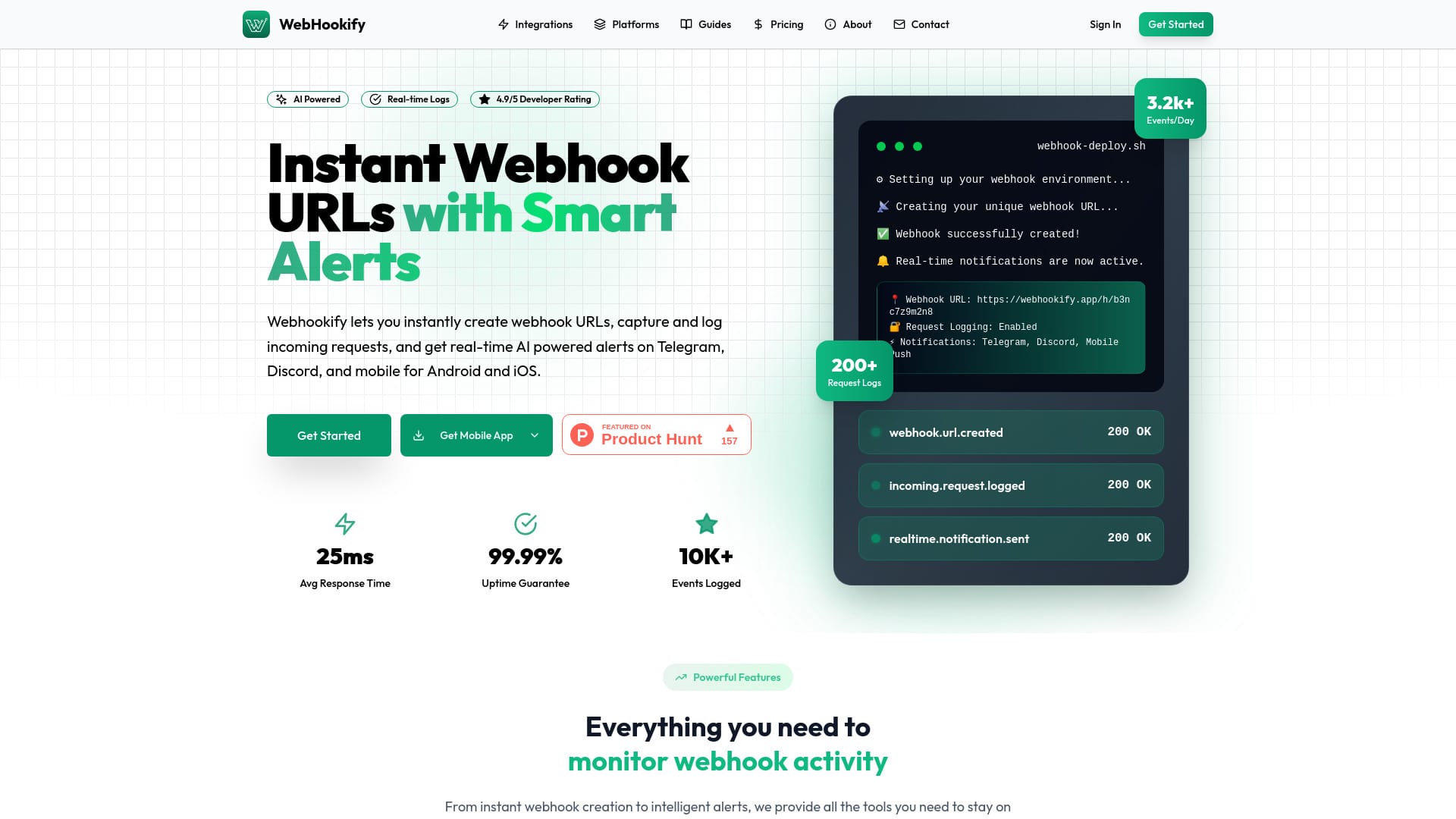 Webhookify logo