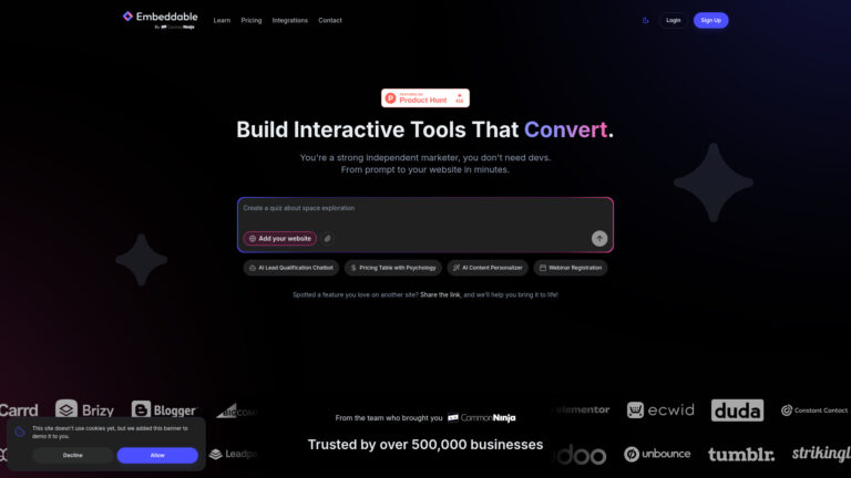 Advanced Embeddable AI Tool Review