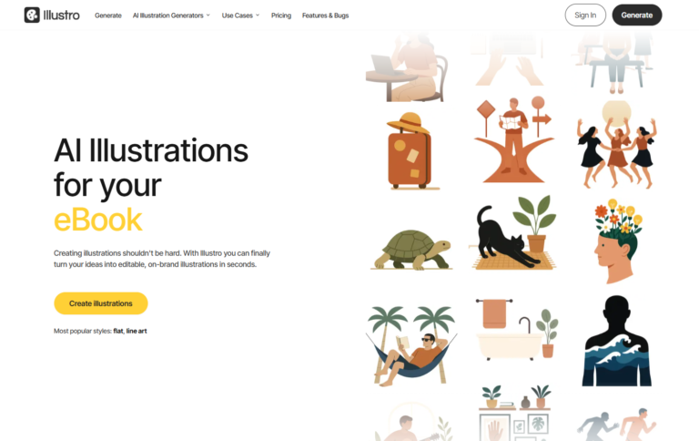 Advanced Illustro – AI Illustration Generator AI Tool Review