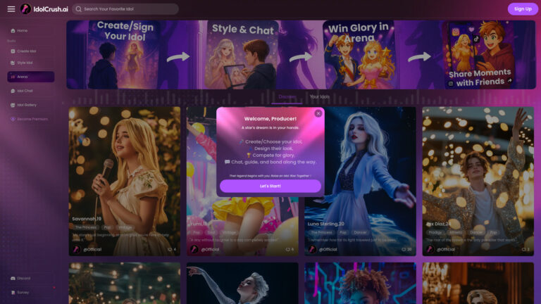 Smart Idolcrush.ai AI Tool Review