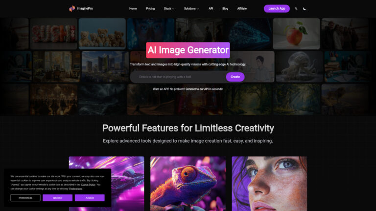 New Imaginepro AI Tool Review