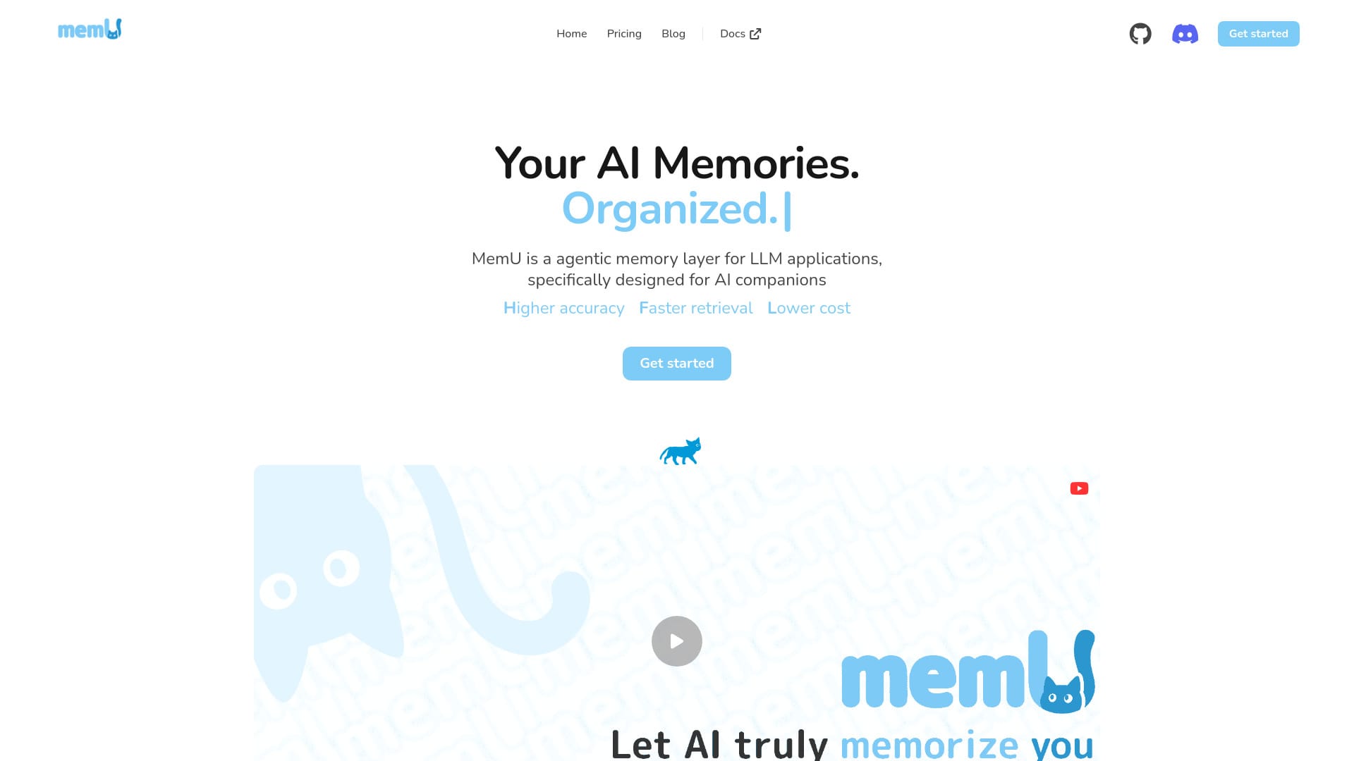 memU logo