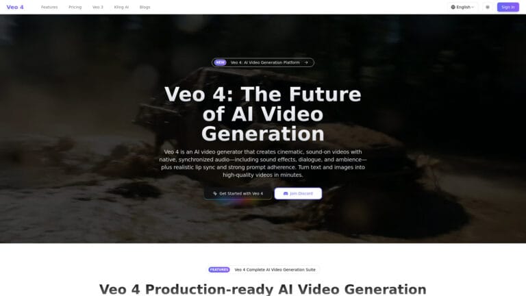 Innovative Veo 4 AI Tool Review