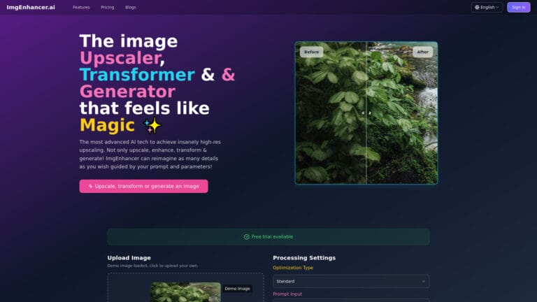 Free Imgenhancer AI Tool Review
