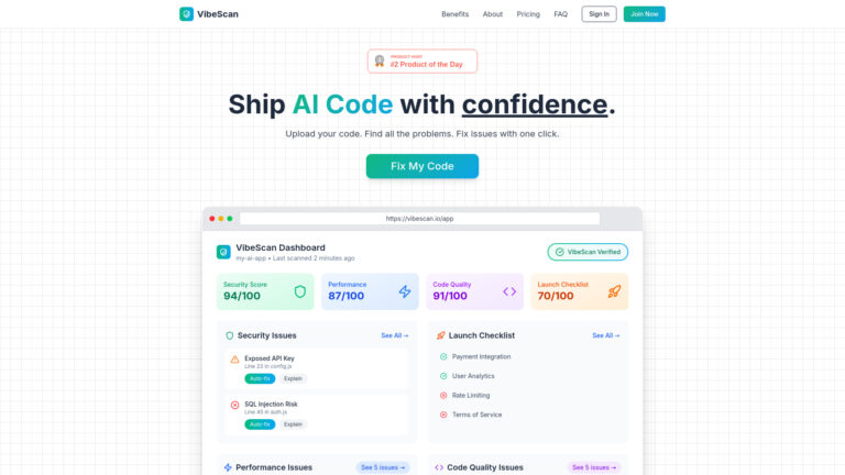 Free Vibescan AI Tool Review