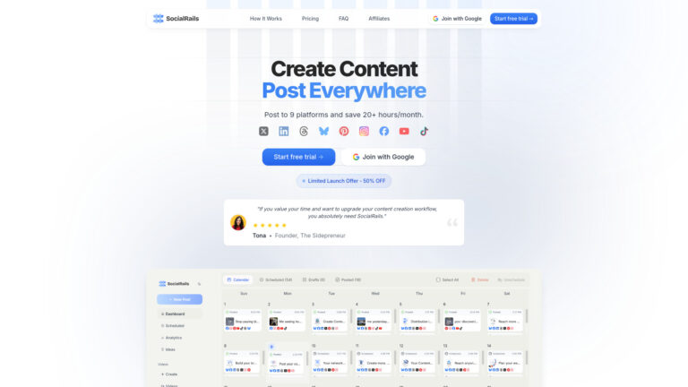 Powerful Socialrails AI Tool Review