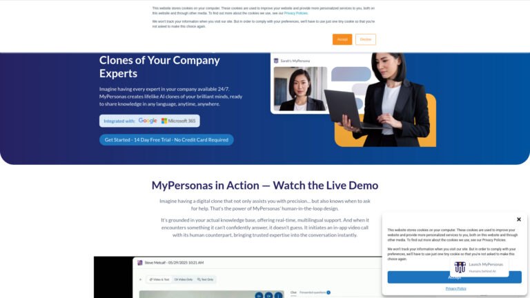 Trending Mypersonas AI Tool Review