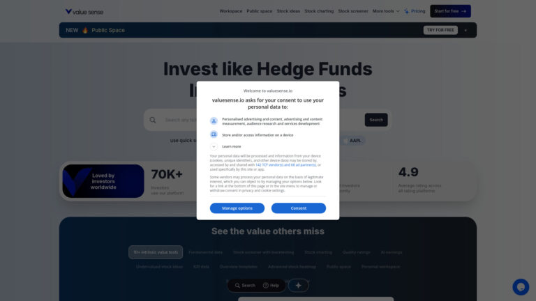 Popular Valuesense AI Tool Review