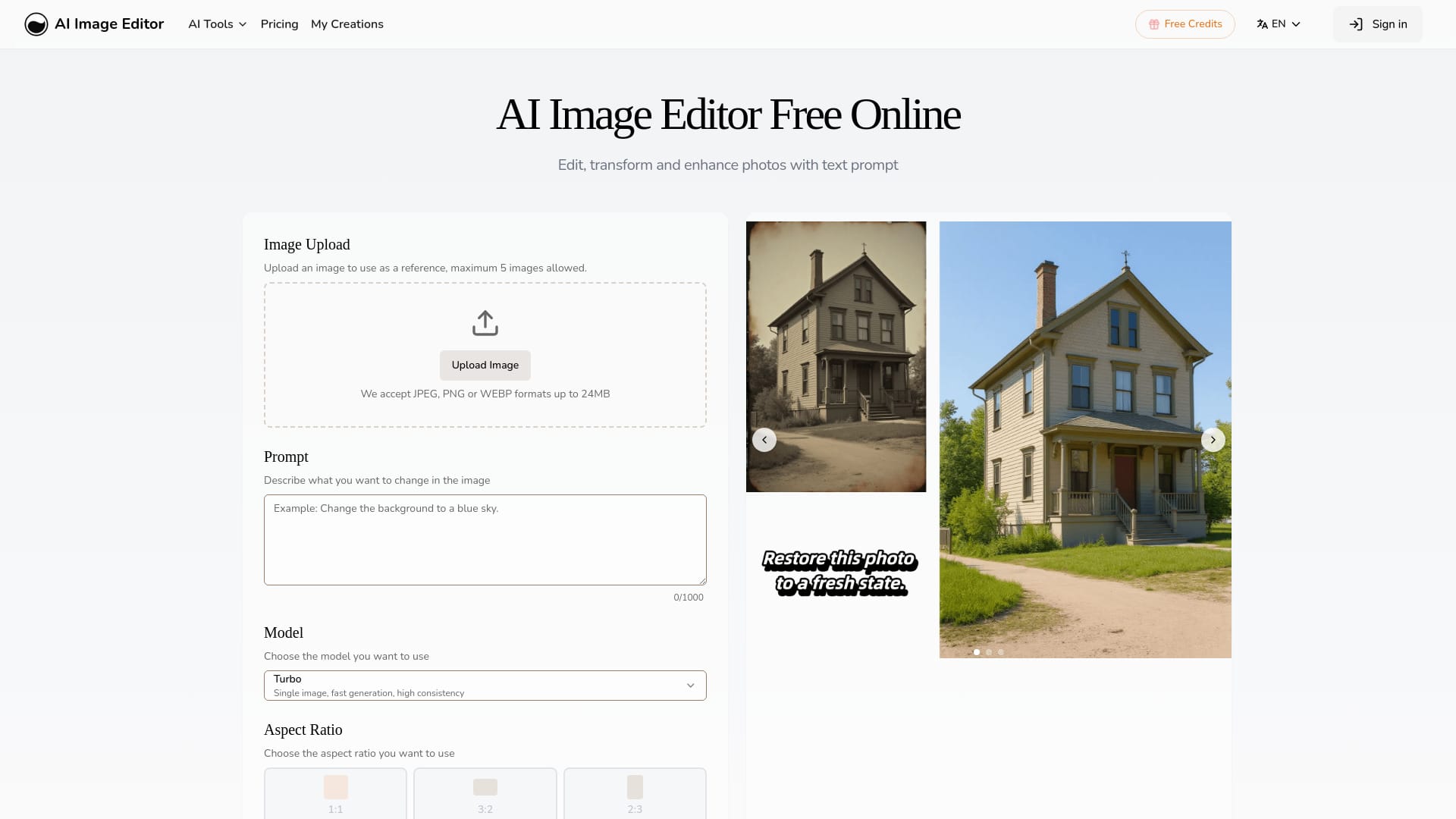 AI Image Editor