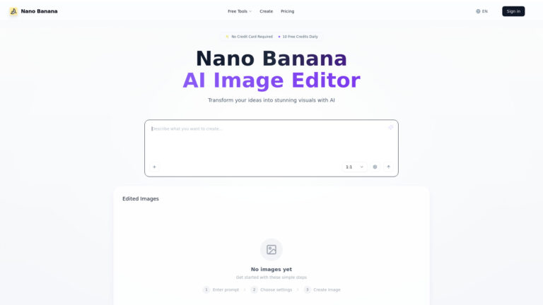 Free Nano AI Tool Review