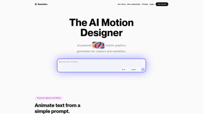 Powerful Gomotion AI Tool Review