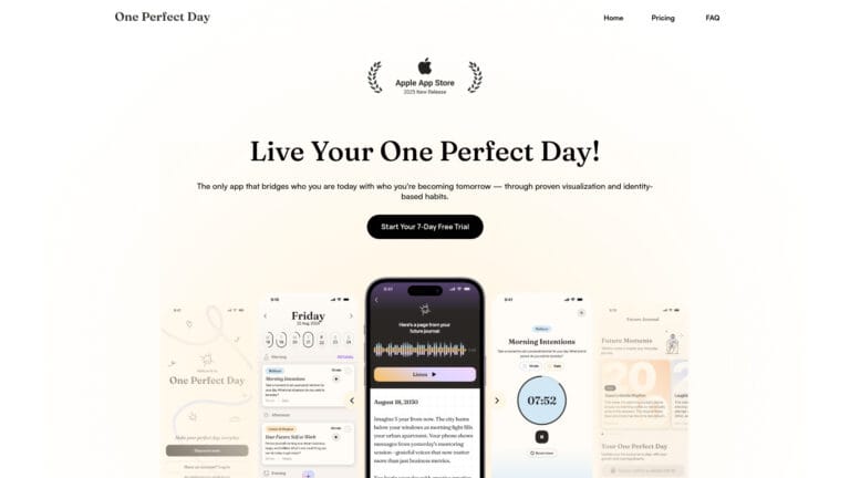 Free One Perfect Day AI Tool Review