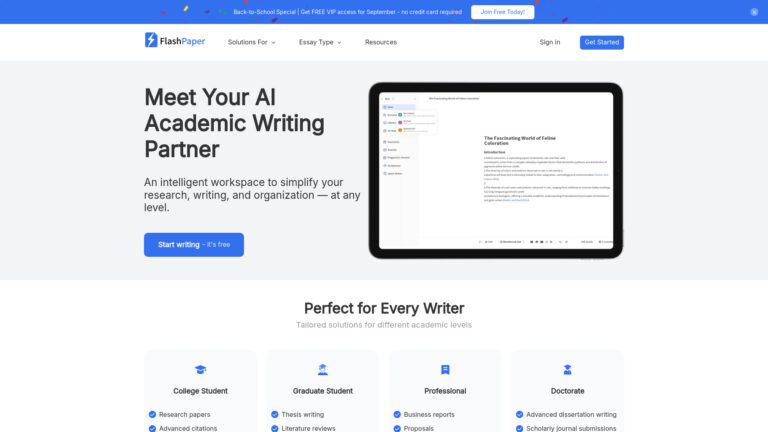 Innovative Flashpaper AI Tool Review