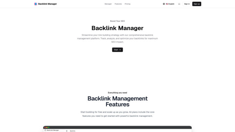 Powerful Backlink Manager AI Tool Review